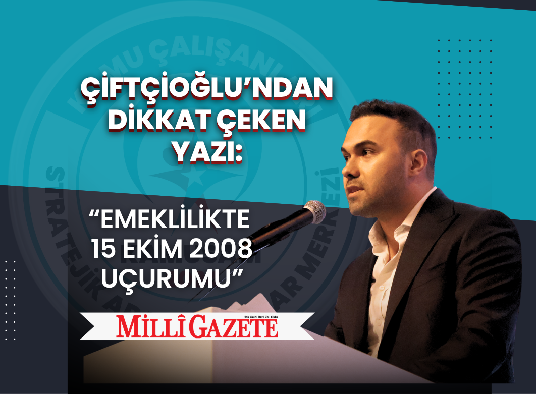 AYNI İŞ, AYNI MAAŞ AMA FARKLI EMEKLİLİK:MEMURLARI BEKLEYEN BÜYÜK SORUN